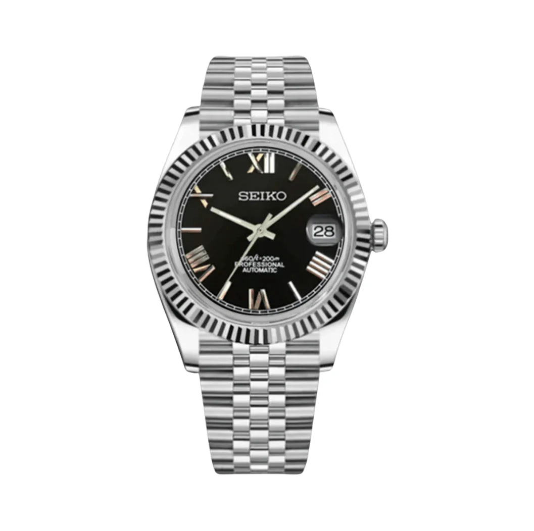 DateJust Mod Black Roman