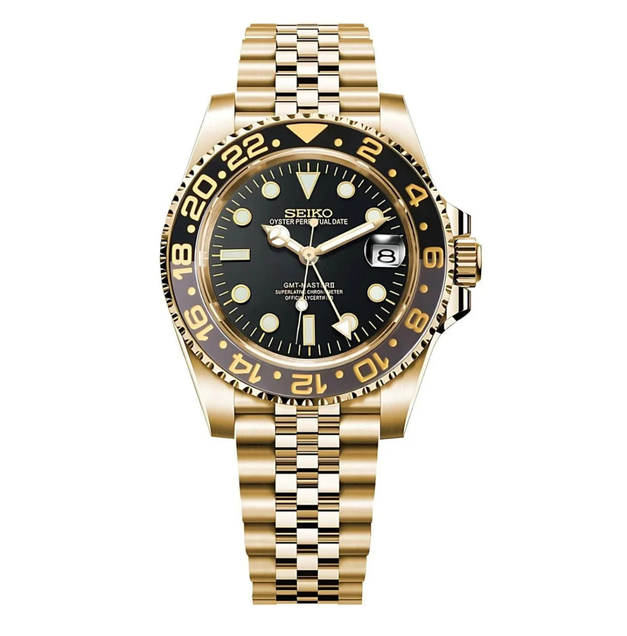 GMT Master Mod Gold