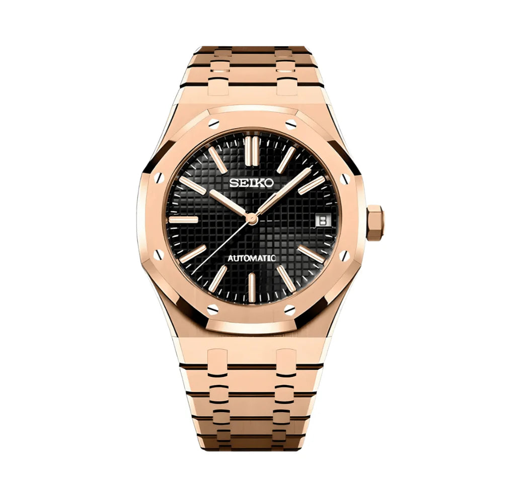 Royal Oak Mod Rose Gold W/Black