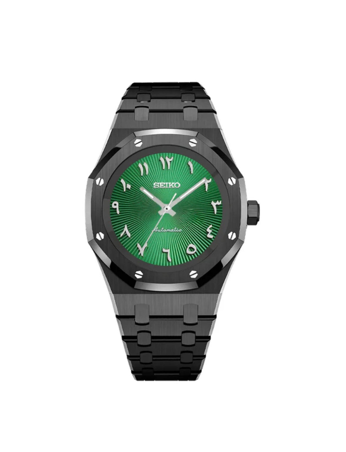 Royal Oak Mod Midnight Black W/Forest Green Arabic