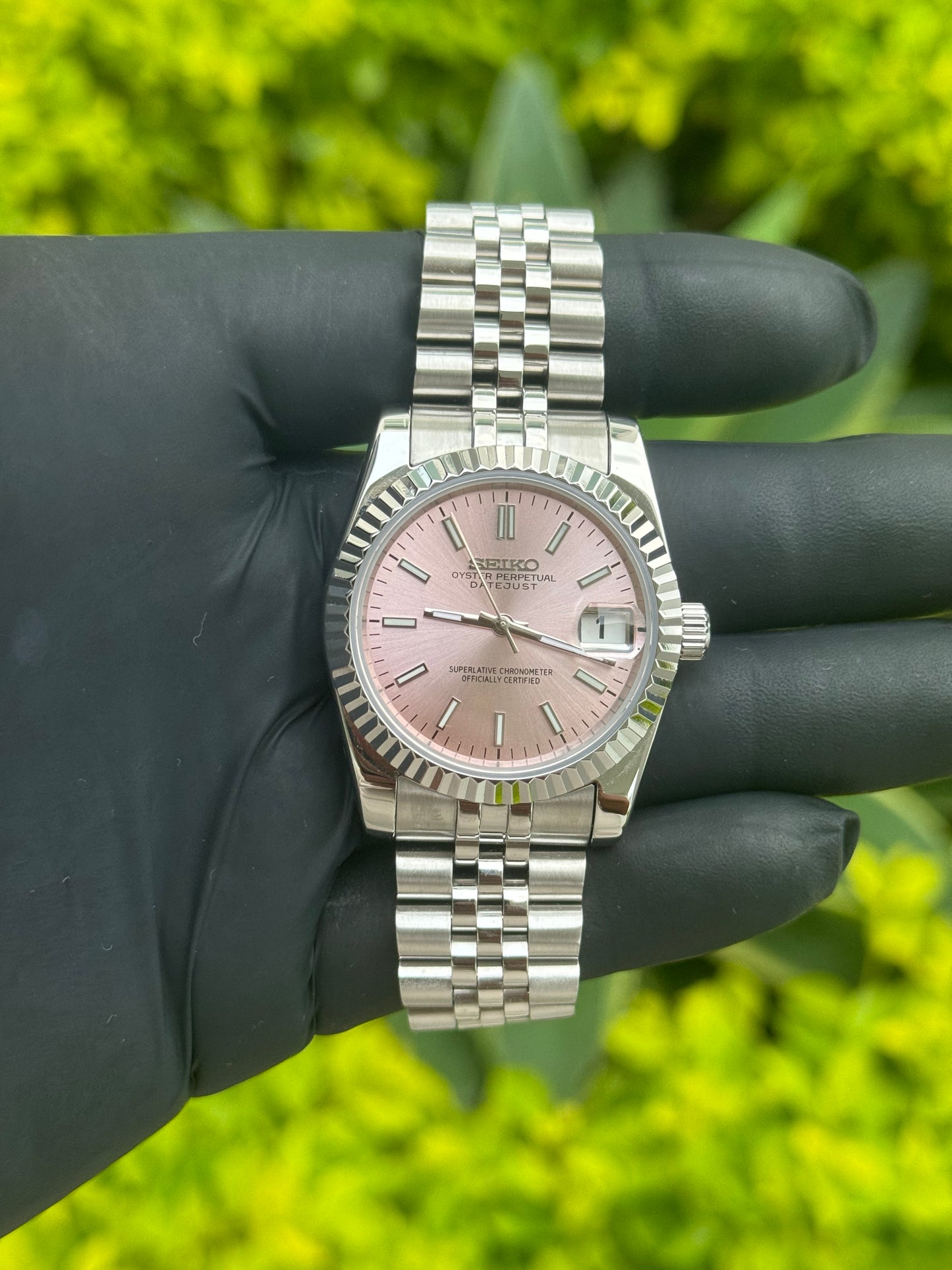 Ice Pink DateJust Mod