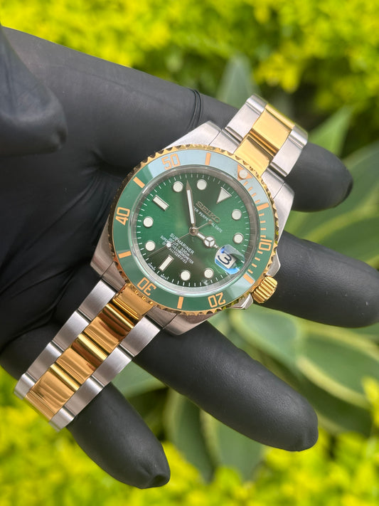 Hulk Two Tone Submariner Mod - Out of Stock (Available for Custom Order)