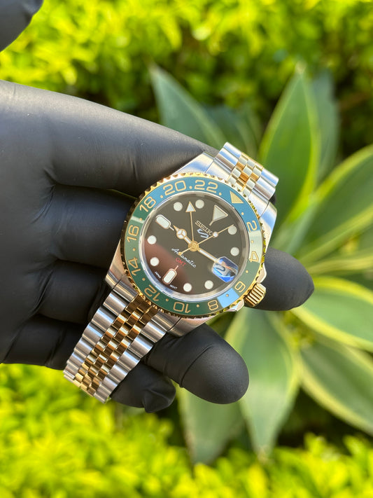 Green/Gold Two Tone GMT Mod