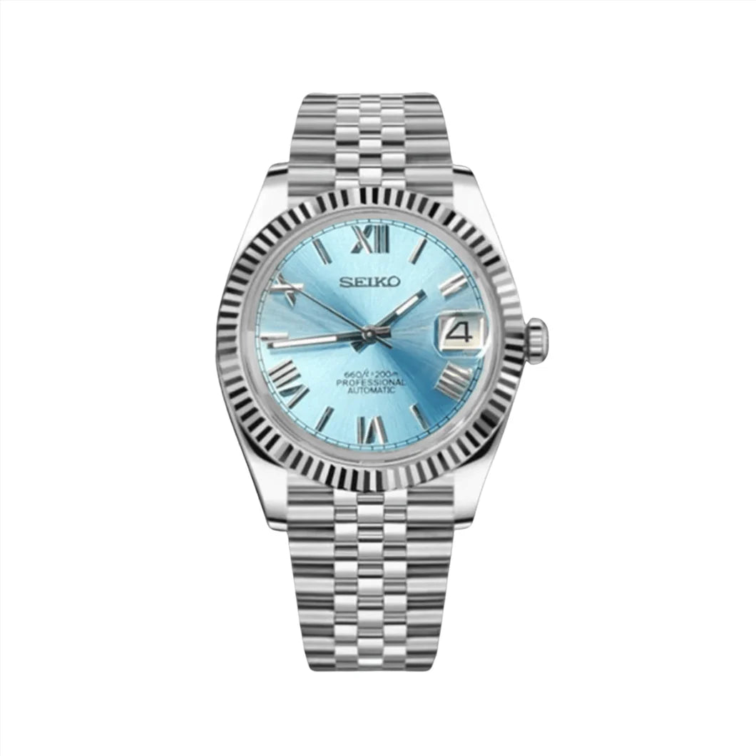 DateJust Mod Ice Blue Roman