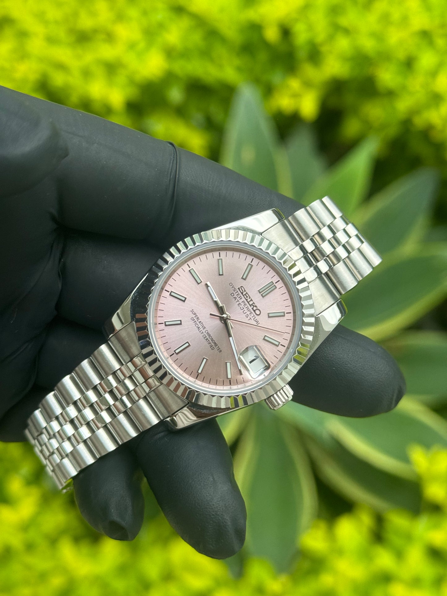 Ice Pink DateJust Mod