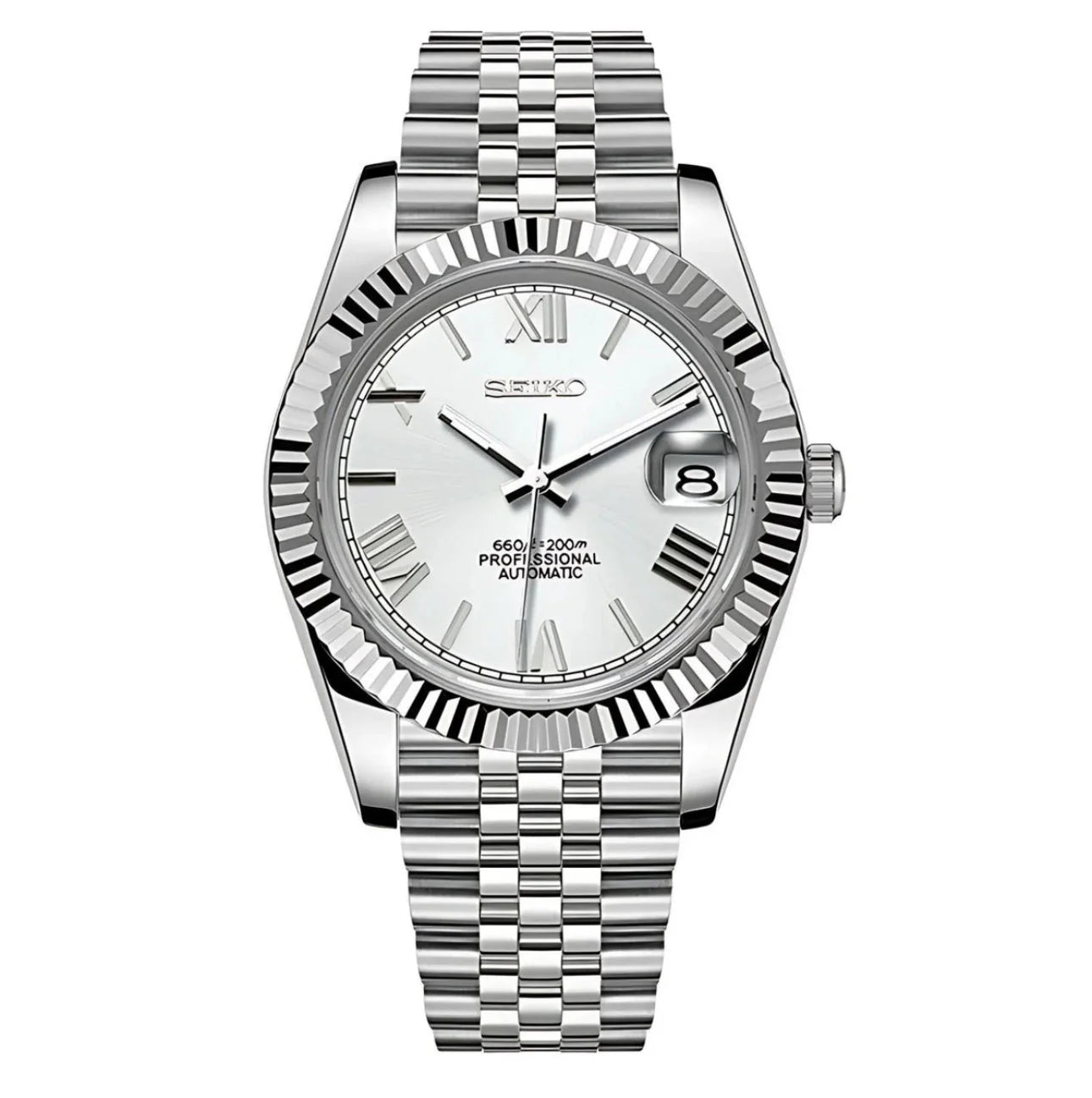 DateJust Mod White Roman