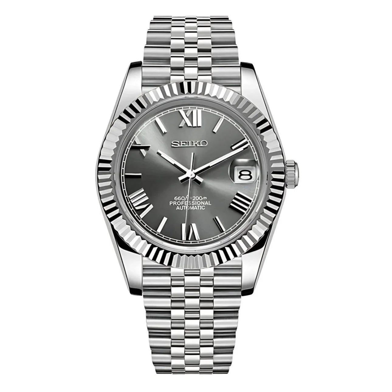 DateJust Mod Grey Roman