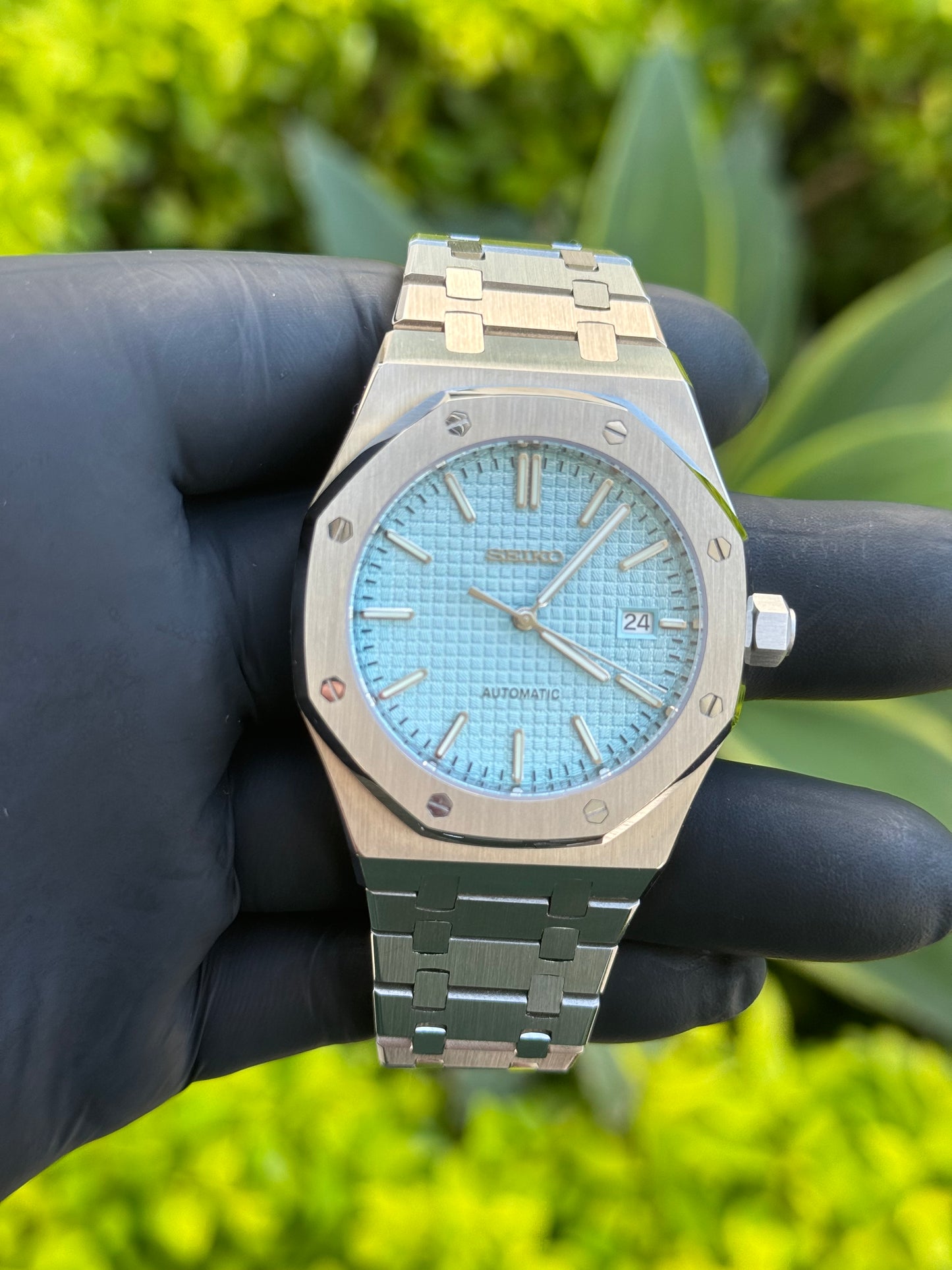 AP Mod W/Tiffany Blue Dial - Out of Stock (Available for Custom Order)