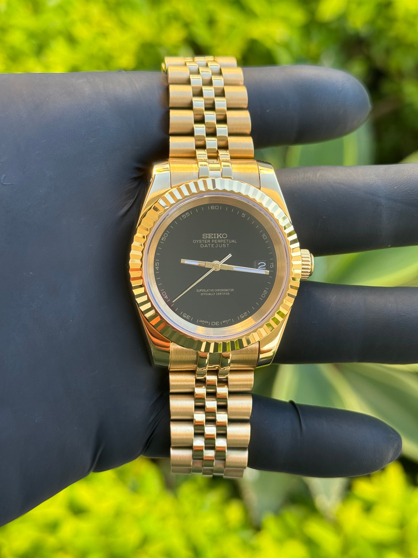 Onyx Black DateJust Mod