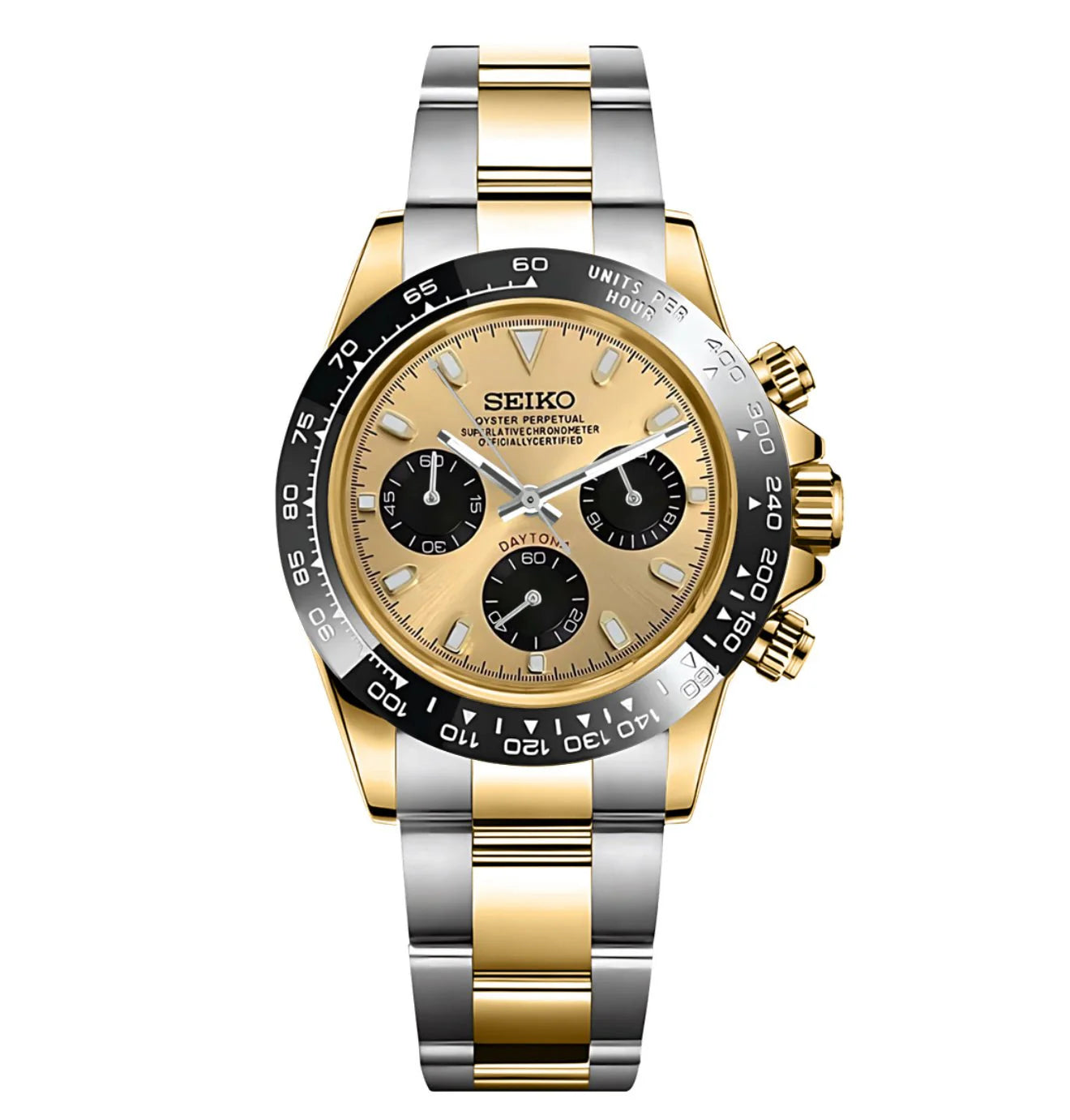 Daytona Mod Two Tone Gold