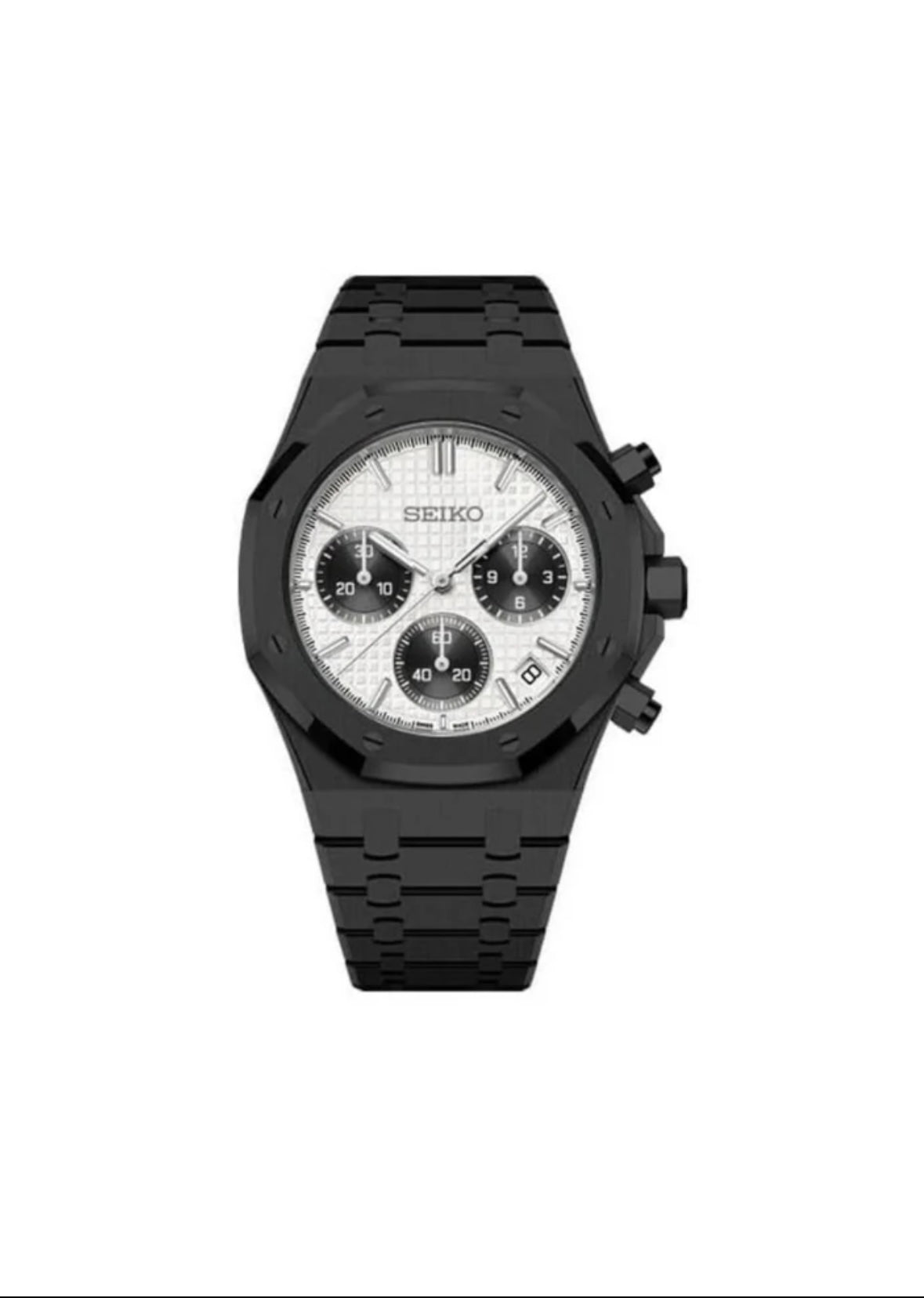 Royal Oak Chronograph Mod Midnight Black W/ Classic White