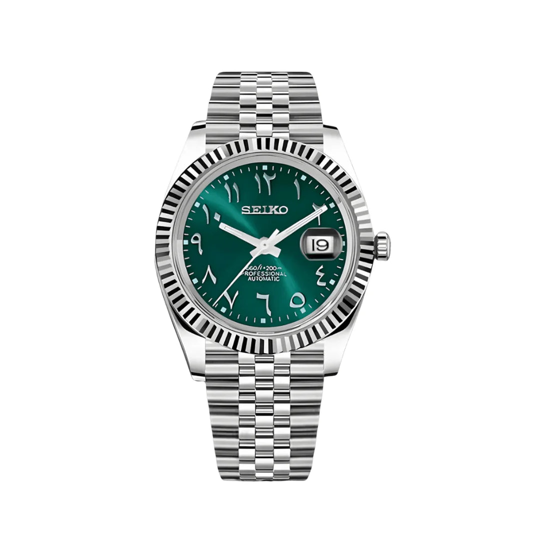 DateJust Mod Crystal Green Arabic