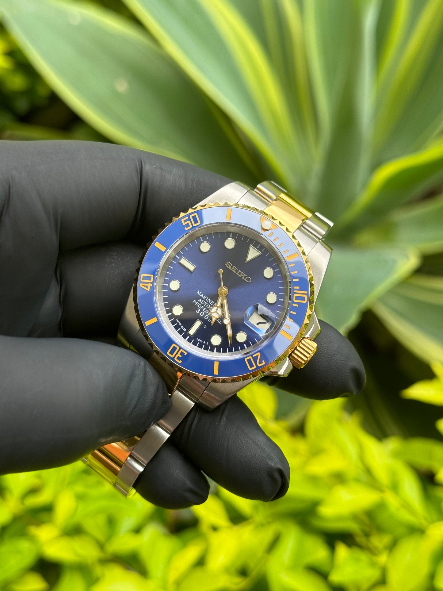 Blue/Gold Two Tone Marine Master Mod - In Stock