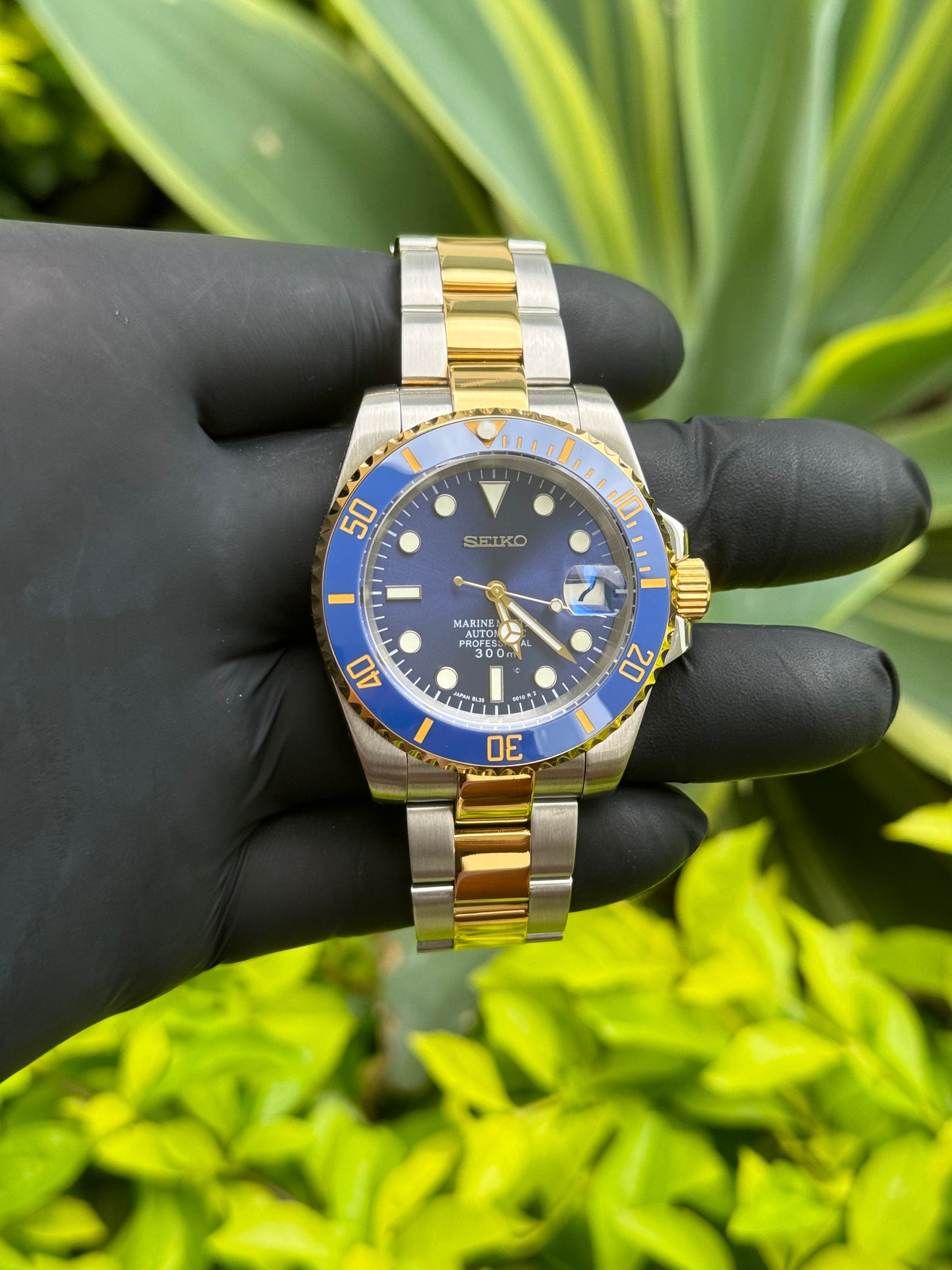 Blue/Gold Two Tone Marine Master Mod - In Stock