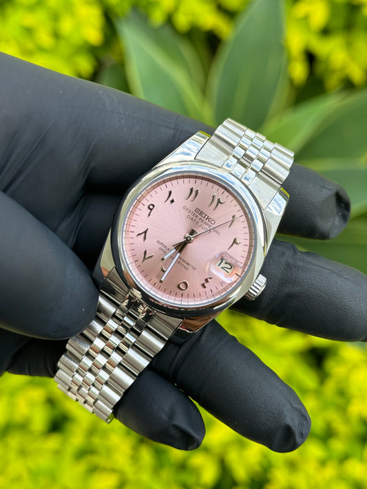 DateJust Ice Pink Arabic Dial Mod - 36mm In Stock